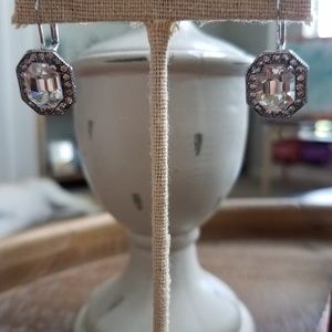 Art Deco Octagon Drop Earrings